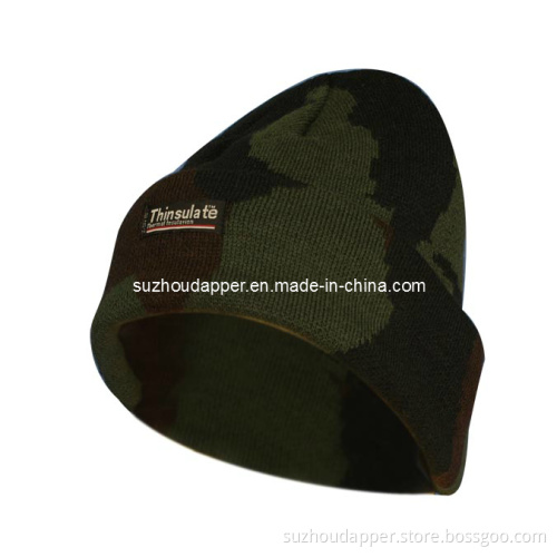Knitted Camouflage Hat (ACC011)